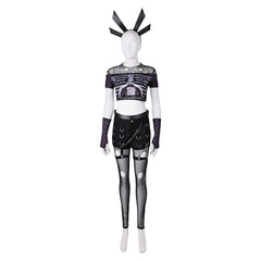 M-Rivals Magik schwarz Punk Kostüm Cosplay Outfits