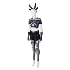 M-Rivals Magik schwarz Punk Kostüm Cosplay Outfits