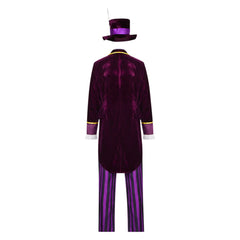Mad Hatter lila Kostüm Set Alice in Wonderland Mad Hatter Cosplay Outfit