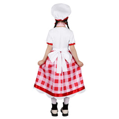 Mädchen Dienstmädchen Uniform Princess Peach: Showtime! Patissiere Peach Cosplay Outfits