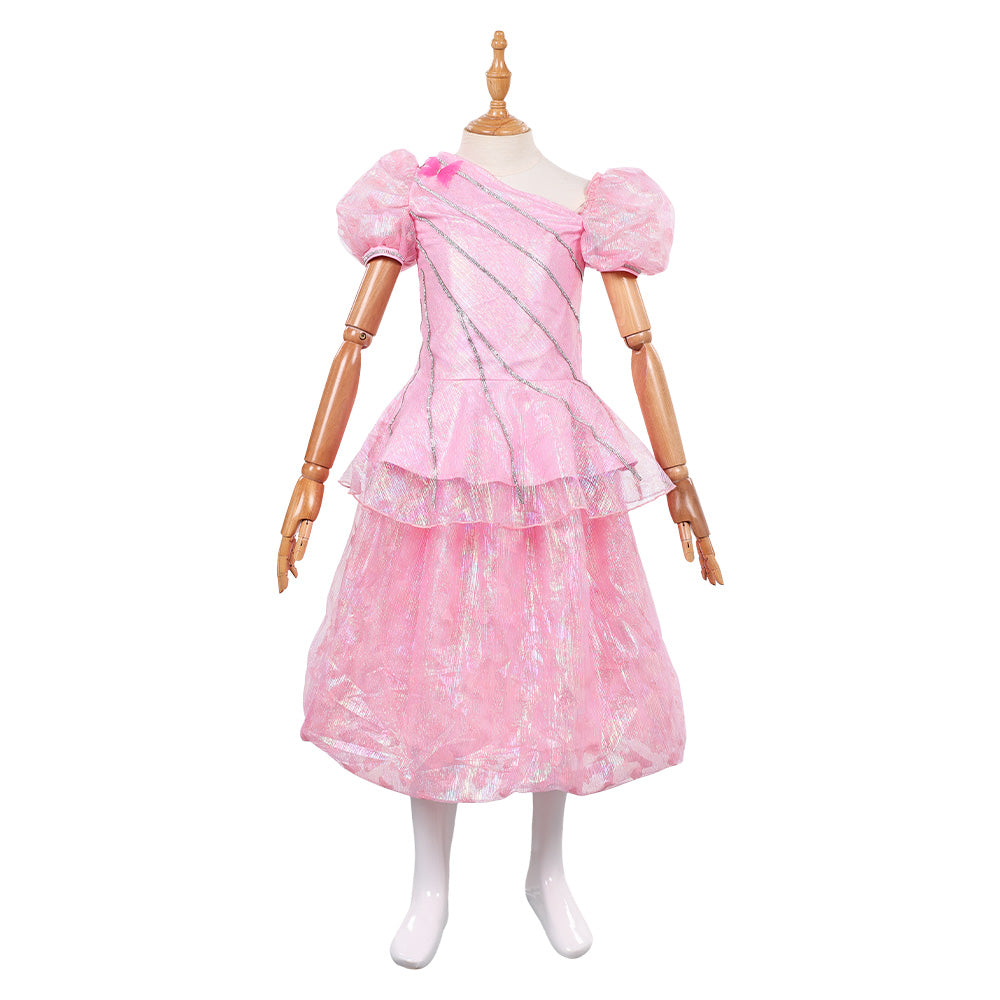 Mädchen Glinda rosa Kleid Wicked for Good Kinder Glinda rosa Outfit