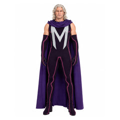 Magneto lila Kostüm Set X‑Men '97 Magneto Cosplay Outfit