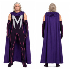 Magneto lila Kostüm Set X‑Men '97 Magneto Cosplay Outfit