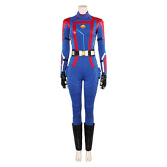 Mantis Kostüm Mantis blau Jumpsuit Cosplay Outfits