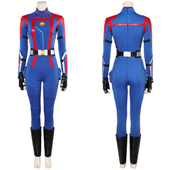 Mantis Kostüm Mantis blau Jumpsuit Cosplay Outfits