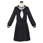 Mari Otsu schwarz Kostüm Set Goodbye, Lara Mari Otsu Cosplay Outfit