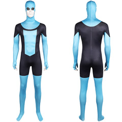 Mark Grayson blau Jumpsuit Invincible Cosplay Outfit