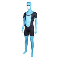 Mark Grayson blau Jumpsuit Invincible Cosplay Outfit