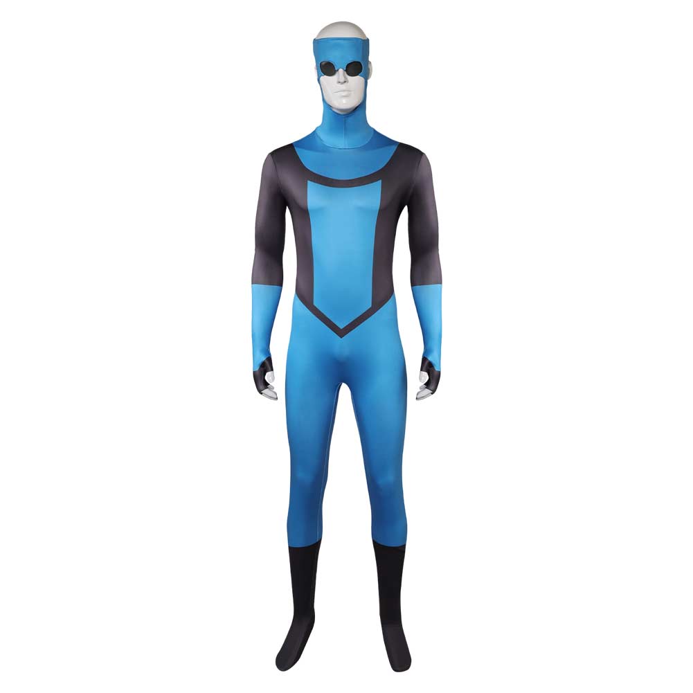 Mark Grayson blau Jumpsuit Invincible Cosplay Outfits