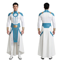Mark Grayson weiß Jumpsuit Invincible Cosplay Outfit