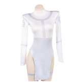 Mark Grayson weiß Jumpsuit weblich Invincible Mark Cosplay Outfit