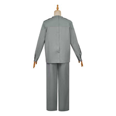 Mickey 17 Mickey Barnes grau Anzug Cosplay Outfits