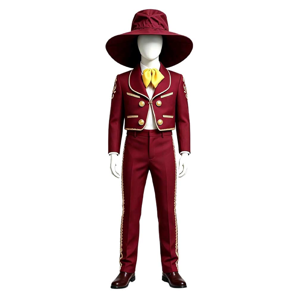 Miguel Rivera rot Kostüm Set Coco Miguel Rivera Cosplay Outfit