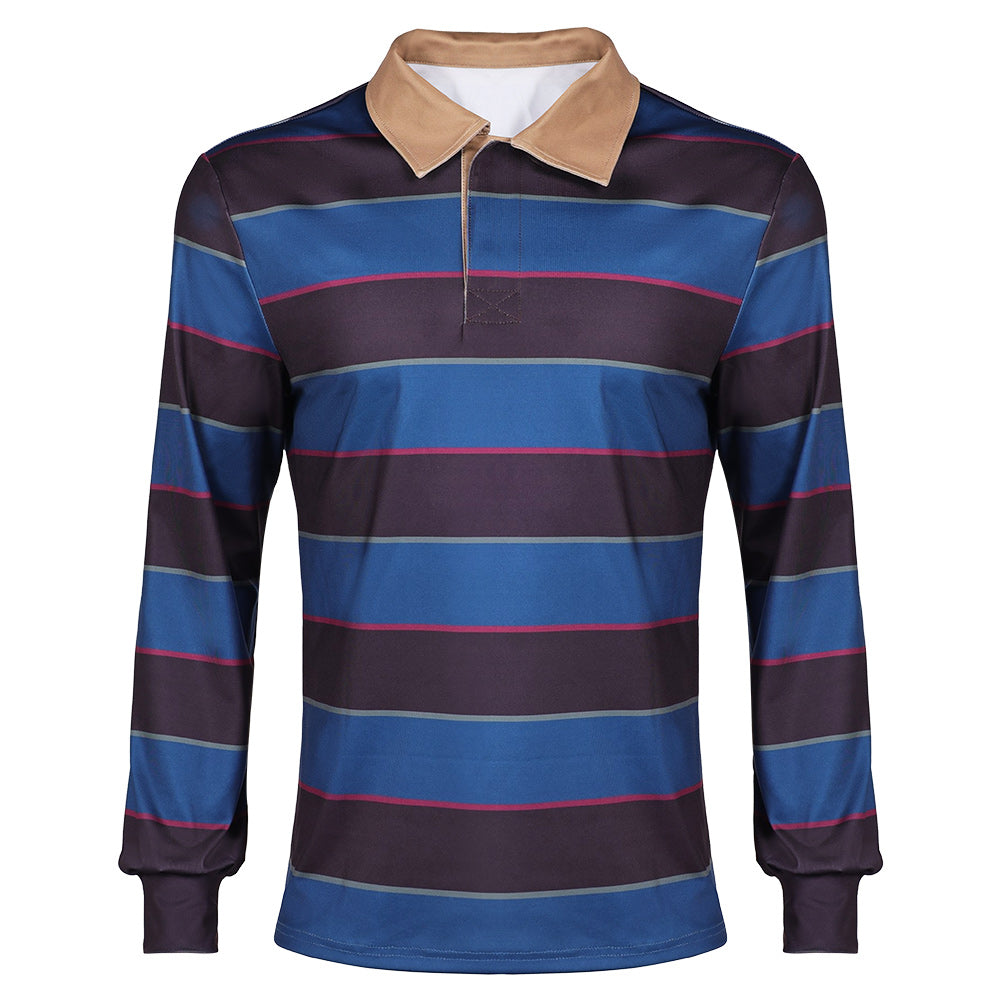 Mike Wheeler blau Shirt Stranger Things Mike Cosplay Outfits