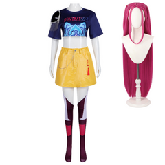 Trio Girlgroup Superstar Dämonenjägerin Mira Kostüm Dämonenjägerin Mira Cosplay Outfits