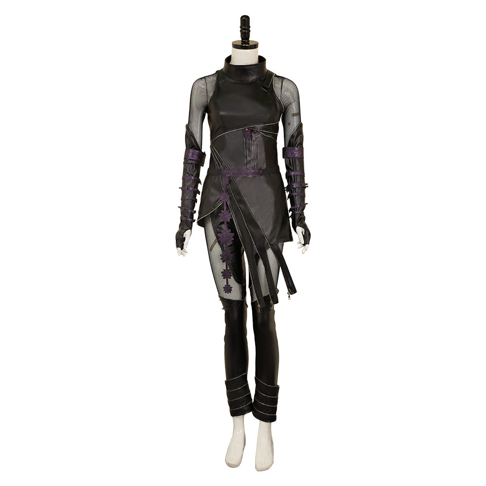 Mira schwarz Kostüm Set Kpop Demon Hunters Huntrix Mira Cosplay Outfits