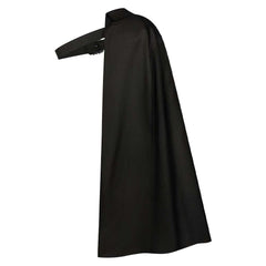 Mittelalter Kostüm schwarz Umhang Halloween Karneval Party Cosplay Outfit