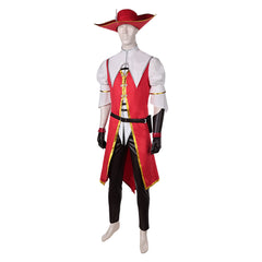 Monster Hunter Guild Knights Kostüm Set Cosplay rot Outfits