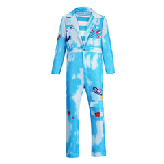 Mr. Smee blau Kostüm Set Descendants: Wicked Wonderland Mr. Smee Cosplay Outfit