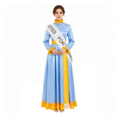 Mrs. Banks Kleid Mary Poppins Mrs. Banks blau Outfit