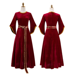 Mutter Gothel rot Kostüm Set Tangled Mutter Gothel Cosplay Outfit