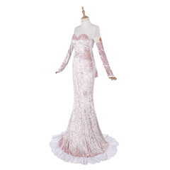 MY CLEMATIS Mizi weiß Kleid Alien Stage Mizi Cosplay Kostüm