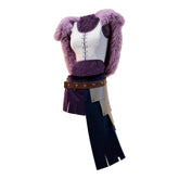 Nico Robin lila Kostüm Set One Piece Robin Cosplay Outfit