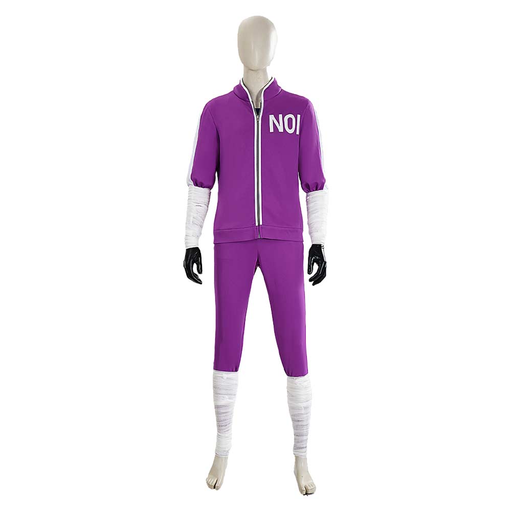 NOI lila Outfit Dorohedoro 2026 NOI Cosplay Kostüm