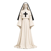 Nun weiß Kostüm Set The Devils Nun Cosplay Outfit