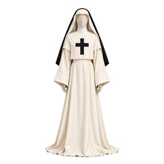 Nun weiß Kostüm Set The Devils Nun Cosplay Outfit