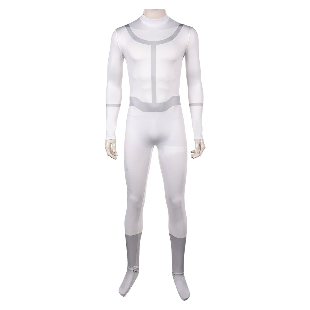 Omni-Man weiß Jumpsuit Invincible Viltrumites Nolan Grayson Cosplay Outfit
