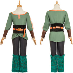 One Piece Elbaf Arc Roronoa Zoro grün Kostüm Pirate Hunter Zoro Cosplay Outfit