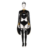 Ororo Munroe schwarz Jumpsuit X-Men '97 Storm Cosplay Kostüm