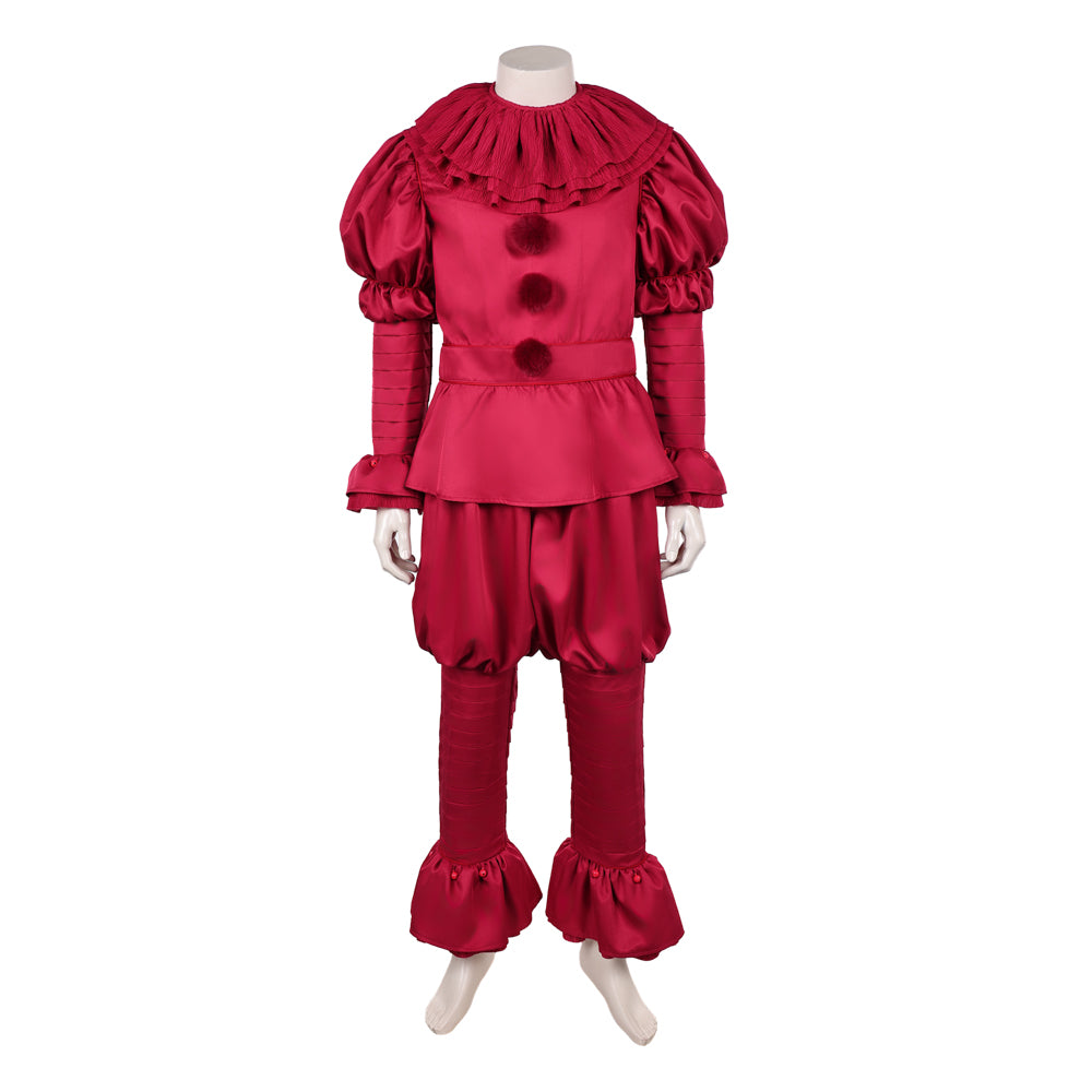 Pennywise It rot Kostüm Set Stephen King Cosplay Outfit