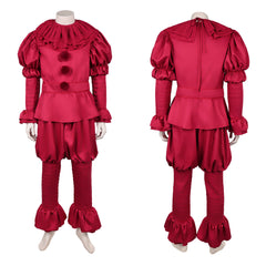 Pennywise It rot Kostüm Set Stephen King Cosplay Outfit