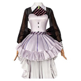 Perona braun lila Kostüm Set One Piece Ghost Princess Cosplay Outfit
