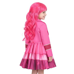 Pink Mädchen rosa Kostüm Set Descendants: Wicked Wonderland Pink Cosplay Outfit