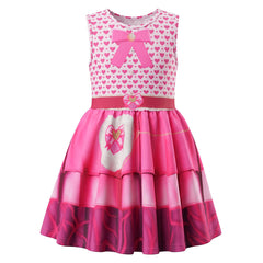 Pink Mädchen rosa Kostüm Set Descendants: Wicked Wonderland Pink Cosplay Outfit