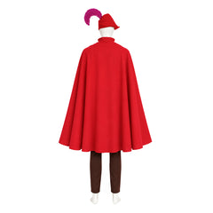 Prince Phillip rot Kostüm Set Sleeping Beauty Prince Phillip Cosplay Outfit