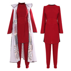 Princess Leia Organa rotes Cosplay Kostüm Halloween Karneval Outfits