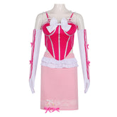 Prinzessin Peach rosa Kleid Super Mario Peach Damen Cosplay Kostüm