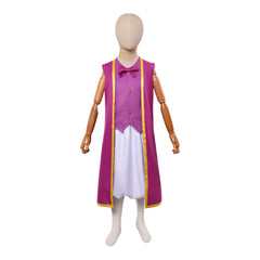 Purple Council Toad Kinder Kostüm The Super Mario Bros. Movie Cosplay Outfit