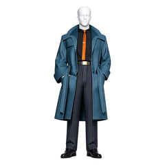 Raymond Gunn blau Kostüm Set Ray Gunn Raymond Gunn Cosplay Outfit