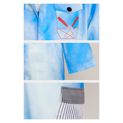 Red blau Kostüm Set für Kinder Jungen Descendants: Wicked Wonderland Red Cosplay Outfit