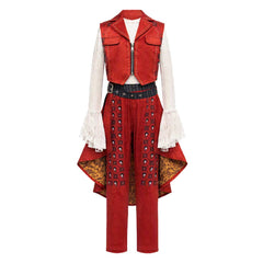 Red rot Kostüm Set Descendants: Wicked Wonderland Red Cosplay Halloween Kostüm Outfit
