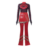 Red rot Kostüm Set Descendants: Wicked Wonderland Red Damen Cosplay Outfit