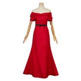Reiko Hosho rot Kleid The Dinner Table Detective Reiko Cosplay Outfits