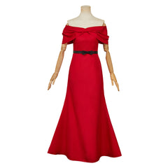 Reiko Hosho rot Kleid The Dinner Table Detective Reiko Cosplay Outfits