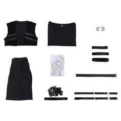 Rintaro Kai black Outfit Tamon‘s B-Side Rintaro Cosplay Kostüm