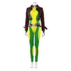 Rogue Marvel Rivals Mrs. X gelb Jumpsuit Cosplay Kostüm